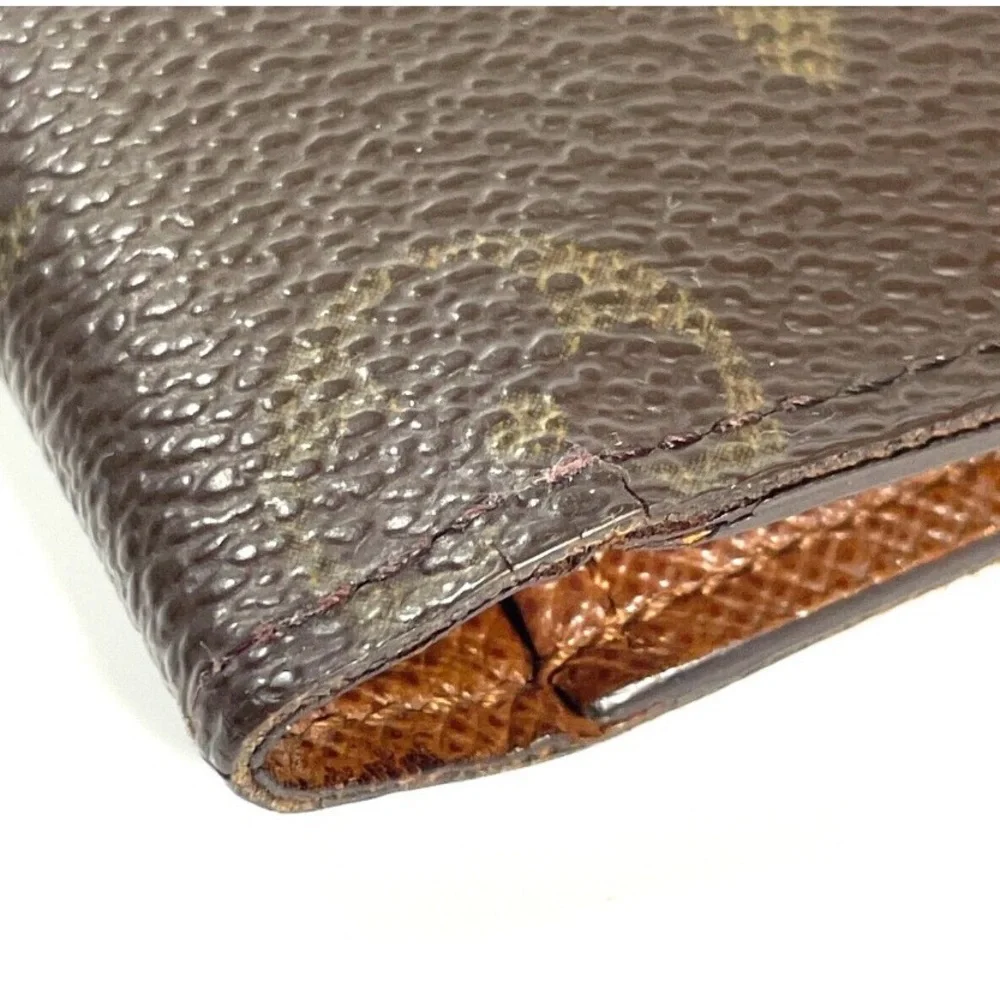 Louis Vuitton Authentic Monogram Men Brown Wallet- Preowned